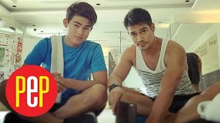 Iñigo Pascual wants kissing video with dad Piolo to inspire young people [upl. by Myra420]