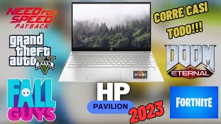 LATOP ECONOMICA 2023 QUE CORRE TODO  TEST GAMES ACTUALES  RYZEN 3 4300U gaming gta5 [upl. by Kaspar]