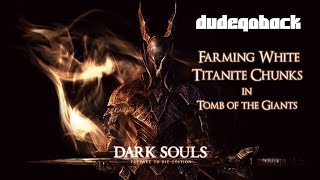 White Titanite Chunk Farming  Tips N Tricks  Dark Souls 1 [upl. by Elexa]