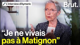 Son salaire sa vie privée sa relation avec le président  Élisabeth Borne raconte tout [upl. by Llacam549]