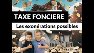 Réduire sa Taxe Foncière 2024  exonérations possibles et dates de paiement [upl. by Dynah177]