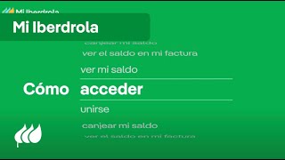 Cómo acceder a Mi Iberdrola [upl. by Haseefan]