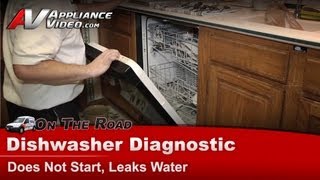 Whirlpool Dishwasher Repair  Does Not Start Leaks Water  Vent Housing Assembly [upl. by Nylaras265]