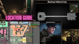 🔑 Escape from Tarkov Backup Hideout Key Guide amp Missing Informant Quest Walkthrough 🏚️🕵️‍♂️ [upl. by Moir]