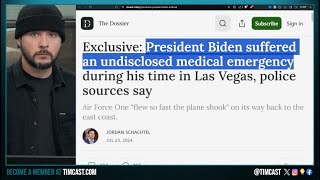 BIDEN HAD A STROKE Rumor That Hes DEAD OR DYING Kamala Secures Delegates To Nominate  TimcastNews [upl. by Eoin220]