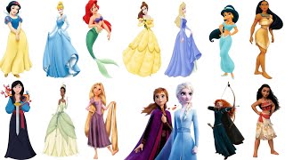 All Disney Princesses and Their Inspiring Journeys [upl. by Semreh]