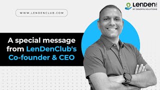 Message from Cofounder amp CEO Bhavin Patel  LenDenClub [upl. by Eardnaed]