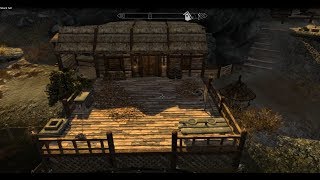 Skyrim Hearthfire  Lakeview Manor Completed amp Fully Furnished  3 Wings amp Cellar [upl. by Pitchford]