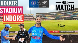 IND vs NZ 3rd ODI Match  Holkar Stadium Indore  Full Match Vlog 🔥 Yashu K Vlogs [upl. by Aronek]