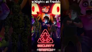 Springtrap vs security breach fnafedit edit fnaf shorts [upl. by Llenreb]