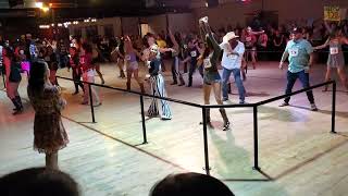 Gives Me Shivers line dance  Stampede  2022 Stagecoach Dance Contest  Group A [upl. by Sekofski]