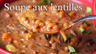 Soupe aux lentilles mauricienne fricassée de lentilles mauricienne [upl. by Aiuhsoj]