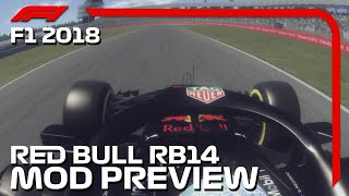 F1 2018 Red Bull RB14 Mod Preview  Assetto Corsa [upl. by Elyc114]