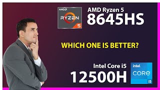 AMD Ryzen 5 8645HS vs INTEL Core i5 12500H Technical Comparison [upl. by Ernestine946]