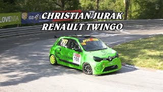 30° GHD SALITA ILIRSKA BISTRICA 2024  CHRISTIAN JURAK  RENAULT TWINGO  BEST BELLUNOVIDEO [upl. by Ulises]