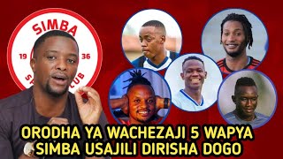 Rasmi Simba Leo Imetangaza Majina 5 Ya Wachezaji Waliosajiliwa Usajili Simba Dirisha Dogo 2023 [upl. by Aicnelev]