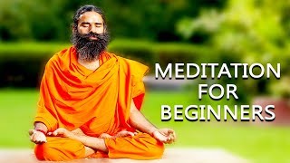 How to Meditate for Beginners  Swami Ramdev [upl. by Sahc452]