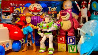 Toy Story 3 Trio Chuckles The Clown Big Baby and Lotso Toy Story Collection Video 9 [upl. by Ducan]