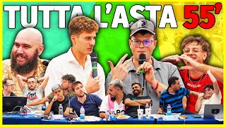 ✏️ FANTACALCIO DEGLI YOUTUBERS 202425 tutta l’ASTA in 55 MINUTI [upl. by Yntrok]