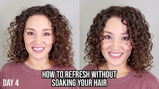 How to Refresh Curls with Little to No Water amp Prevent Damage [upl. by Zoeller]