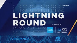 Lightning Round I dont like Upstart Holdings says Jim Cramer [upl. by Anairt]