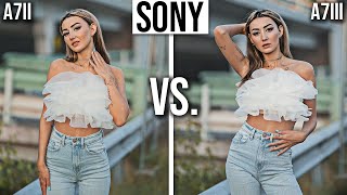 Sony A7ii vs Sony A7iii  FullFrame Portraits Autofocus and Sharpness REVIEW  Photography 2024 [upl. by Goldman]