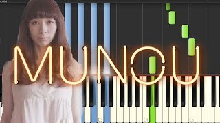 🎹Österreich  Munou Piano Tutorial Synthesia❤️♫ [upl. by Ahgiel]