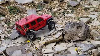 Part 4  Bärbel  Axial SCX10 III Jeep JLU Wrangler Crawler [upl. by Rehpotsihc874]