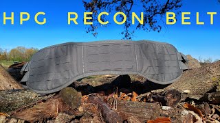 Overview of the HillPeopleGear Recon Belt size SM 30 [upl. by Idnarb]