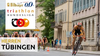 1 Bitburger 00 TriathlonBundesliga 2016 Das Finale der Herren in Tübingen [upl. by Xylia]