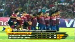 Cerro Porteño a cuartos de la Libertadores 2011 05052011 [upl. by Nahraf176]