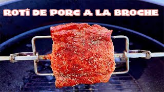 Roti de Porc a la Broche Barbecue [upl. by Munster]