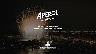 Aperol  Aperitivo Ufficiale Festa del Redentore 2024 [upl. by Yemaj]