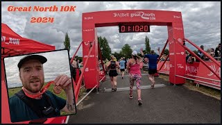 Great North 10K 2024  Event Footage [upl. by Eellac85]