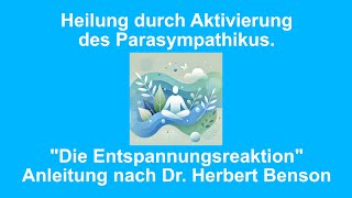 Heilung durch Aktivierung des Parasympathikus  Die Entspannungsreaktion  Dr Herbert Benson [upl. by Nida877]