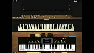 ylang ylang I roblox piano just for my ig story [upl. by Gibert]