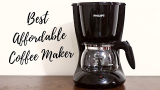 The Best Affordable Coffee Maker  Philips HD7431 Drip Coffee Machine coffeemaker philipshd7431 [upl. by Enileuqaj789]