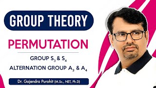 Group Theory  Symmetric Group S3 amp S4  Alternating Group A3 amp A4  Order Of Element [upl. by Japheth]