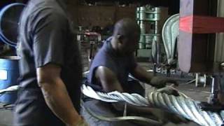 Fabricating a 3quot Wire Rope Sling Halo LLC [upl. by Crispin]