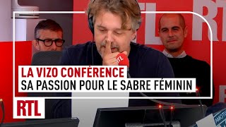 Alex Vizorek  quotMa passion pour le sabre fémininquot [upl. by Neelhsa592]