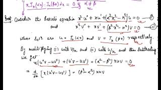 Orthogonal Properties of Bessel Function Orthogonal Properties of Bessel Equation [upl. by Suirauqram]