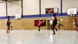 GOALKEEPING DRILLS  BLOCK REACTION TO FOLLOW SHOT [upl. by Ativet]