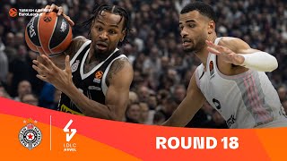 PartizanASVEL  Round 18 Highlights  202324 Turkish Airlines EuroLeague [upl. by Shamma437]