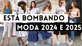 🔴O QUE MAIS ESTÁ BOMBANDO NA MODA INVERNO 2024 E VERÃO 2025 [upl. by Neras]