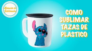 Como sublimar tazas de plastico [upl. by Medovich156]