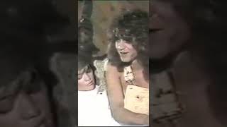 Eddie Van HalenValerie Bertinelli talk about their life shortsvaleriebertinelliedwardvanhalen [upl. by Acisey]