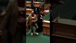 Haka in New Zealands parliament [upl. by Kylynn]