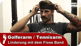 Tennisarm Golferarm  Übungen zur schnellen Behandlung Pt2 [upl. by Apple]