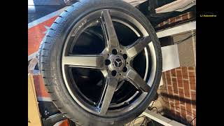 Mercedes  Ronal OE CLS W218 5x112 19quot Alloy Wheels Refurbed in Shadow Chrome cls w218 w219 amg [upl. by Duggan]