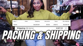 Shopify Shipping  How I Ship Orders for my Online Boutique [upl. by Yreved]